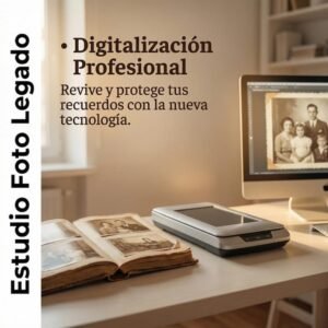 Servicio de digitalización de fotos