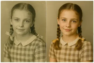 restauración de fotos antiguas con IA